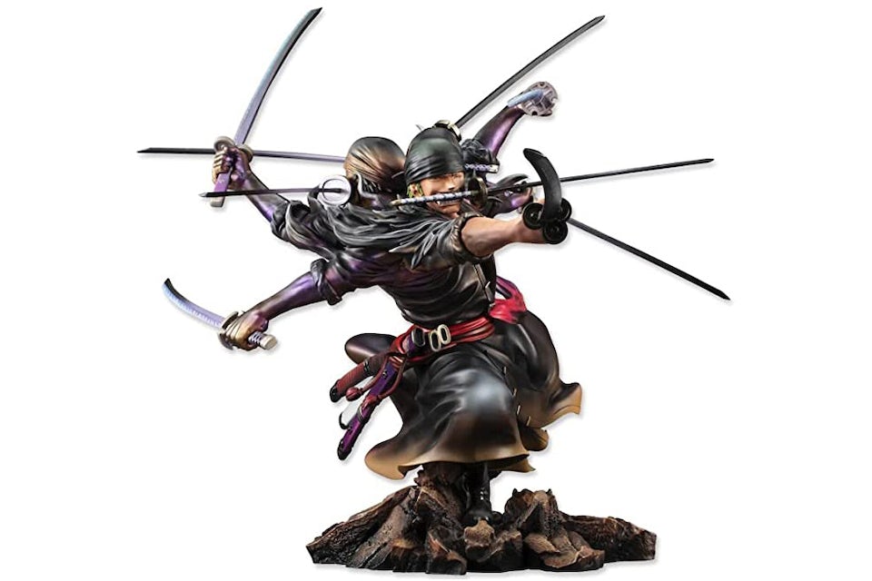 ZORO RORONOA VERSION ASURA ONE PIECE MEGAHOUSE 15.3 PULGADAS