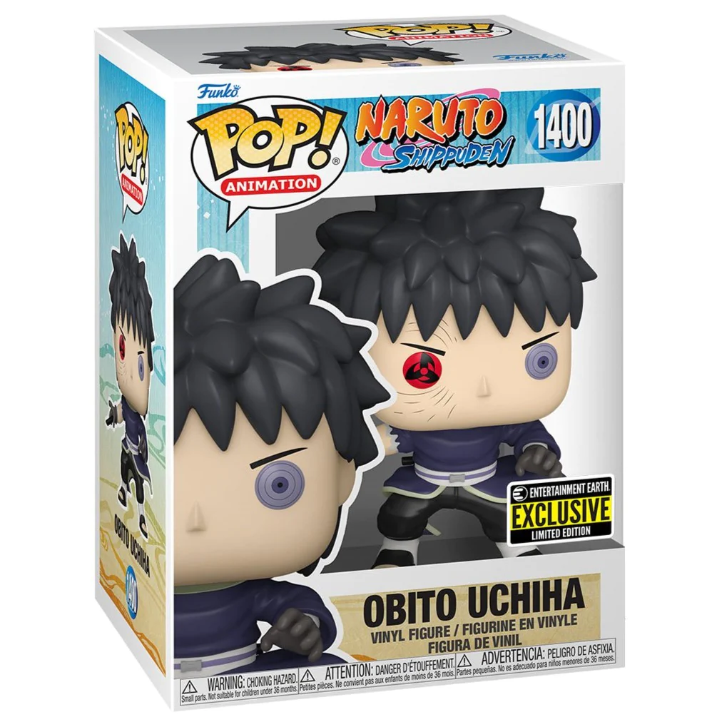 OBITO UCHIHA NARUTO SHIPPUDEN FUNKO 1400 3.75 PULGADAS