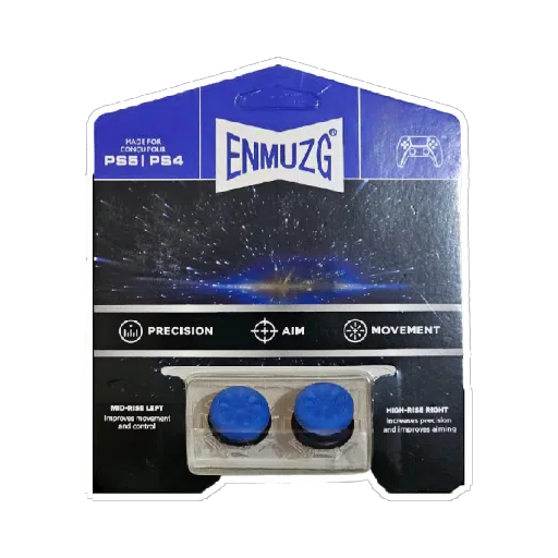 JOY-STICK ENMUZG AZUL CON NEGRO (PS5)