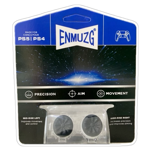 JOY-STICK ENMUZG NEGRO CON TRANSPARENTE (PS5)