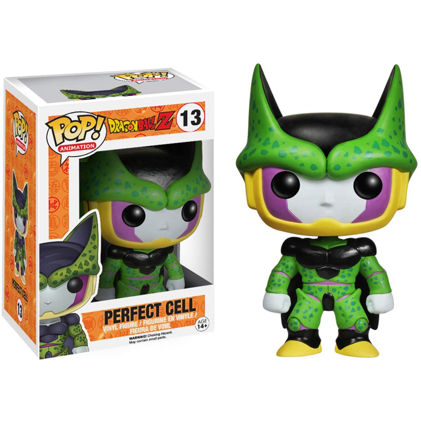 PERFECT CELL DRAGON BALL Z FUNKO 13 3.75 PULGADAS
