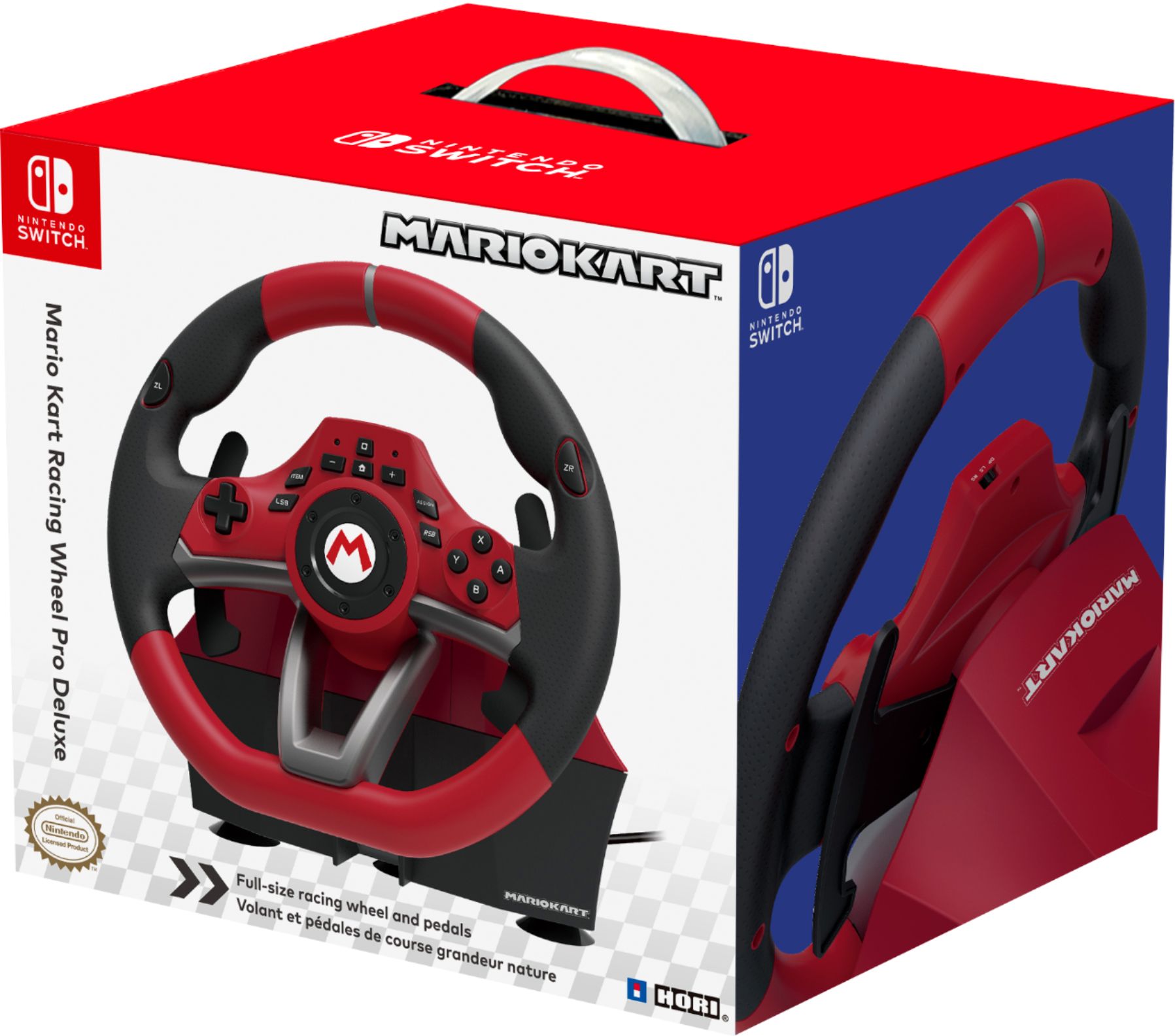 VOLANTE MARIO KART RACING WHEEL PRO DELUXE HORI (NSW)