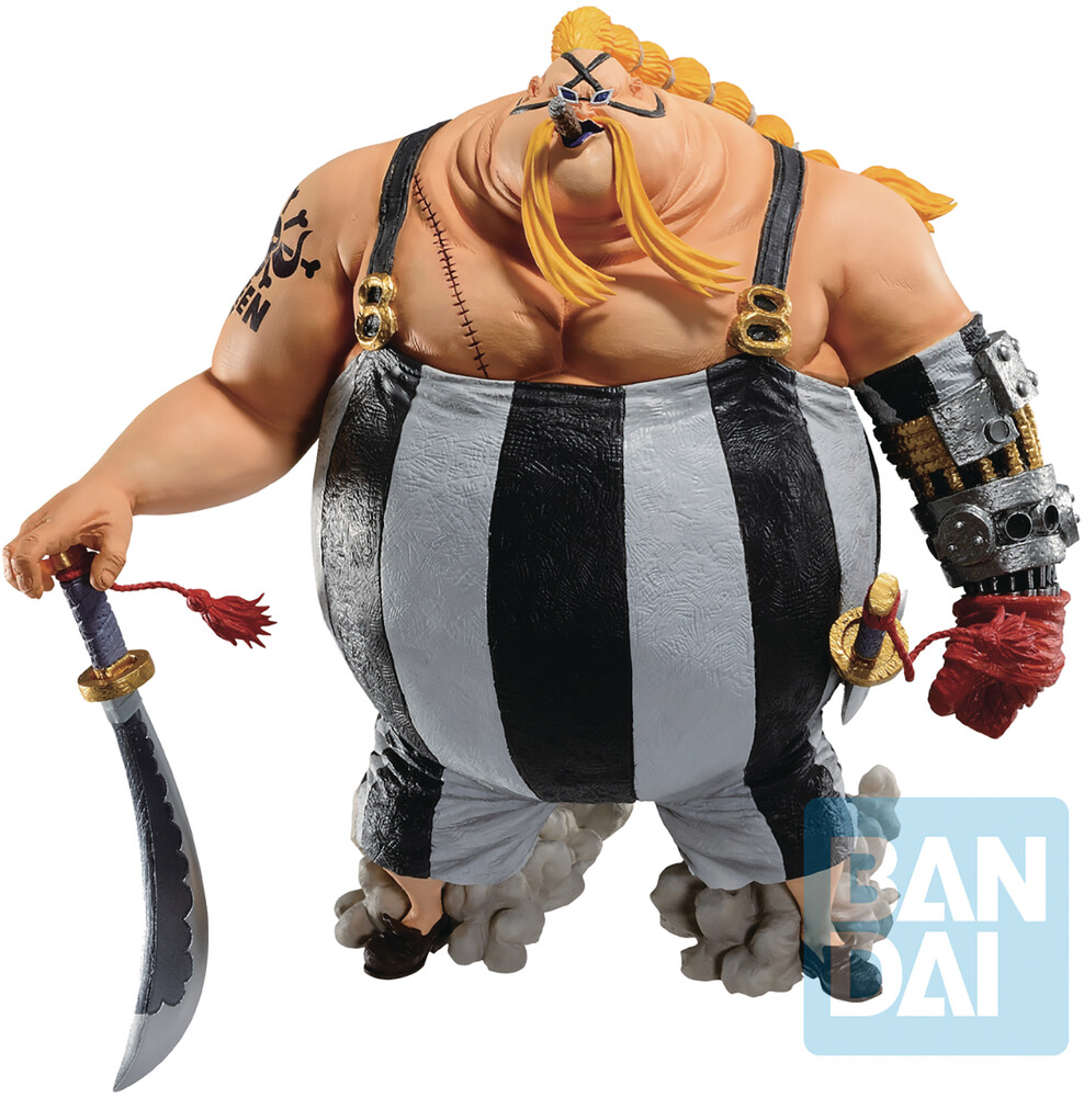 QUEEN POSANDO CON ESPADA ONE PIECE BANDAI 6.3 PULGADAS