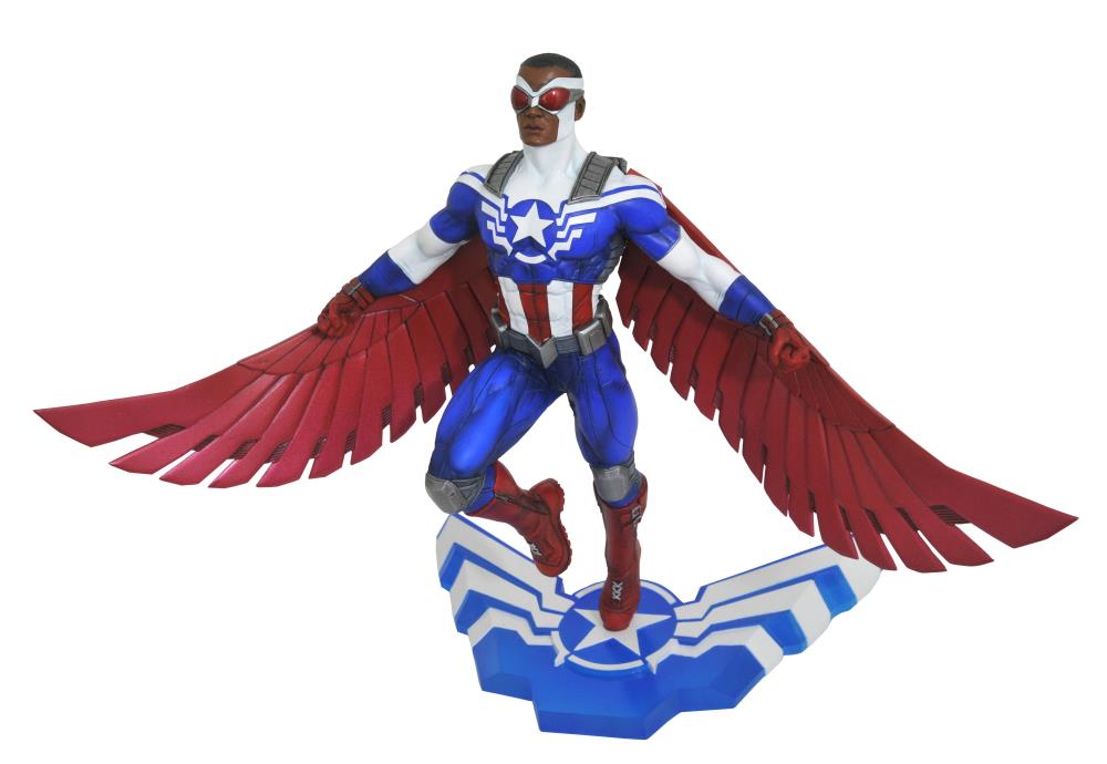 SAM WILSON CAPTAIN AMERICA DIAMOND SELECT TOYS 10 PULGADAS