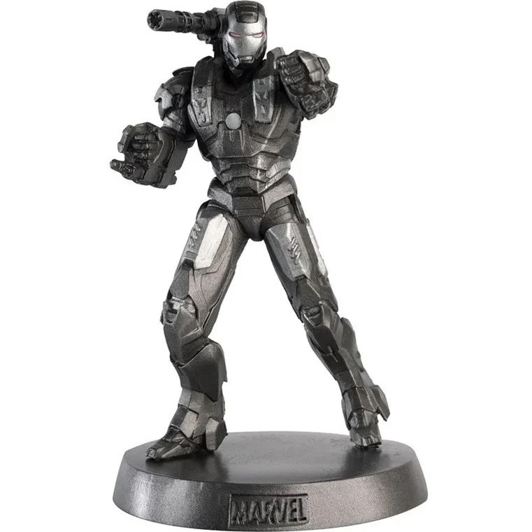 IRON MAN 2 WAR MACHINE ESTATUA DE METAL HERO COLLECTOR 4 PULGADAS