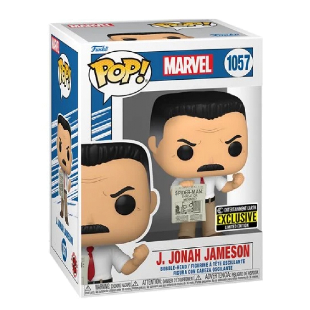 J. JONAH JAMESON MARVEL FUNKO 1057 FUNKO 3.94 PULGADAS