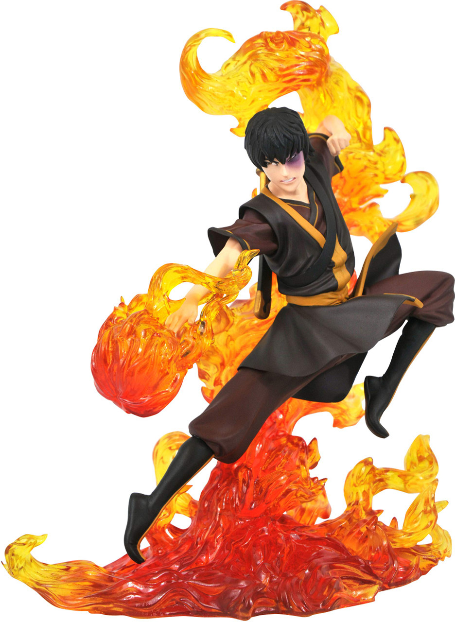 ZUKO LANZANDO FUEGO AVATAR: THE LAST AIRBENDER GALLERY DIAMOND SELECT 10 PULGADAS