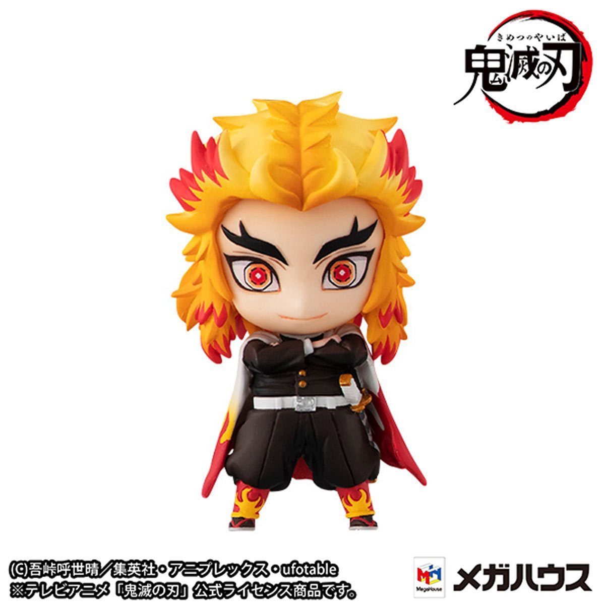 SET DE MINIFIGURAS DEMON SLAYER CON TENGEN UZUI MEGAHOUSE 0.78 PULGADAS