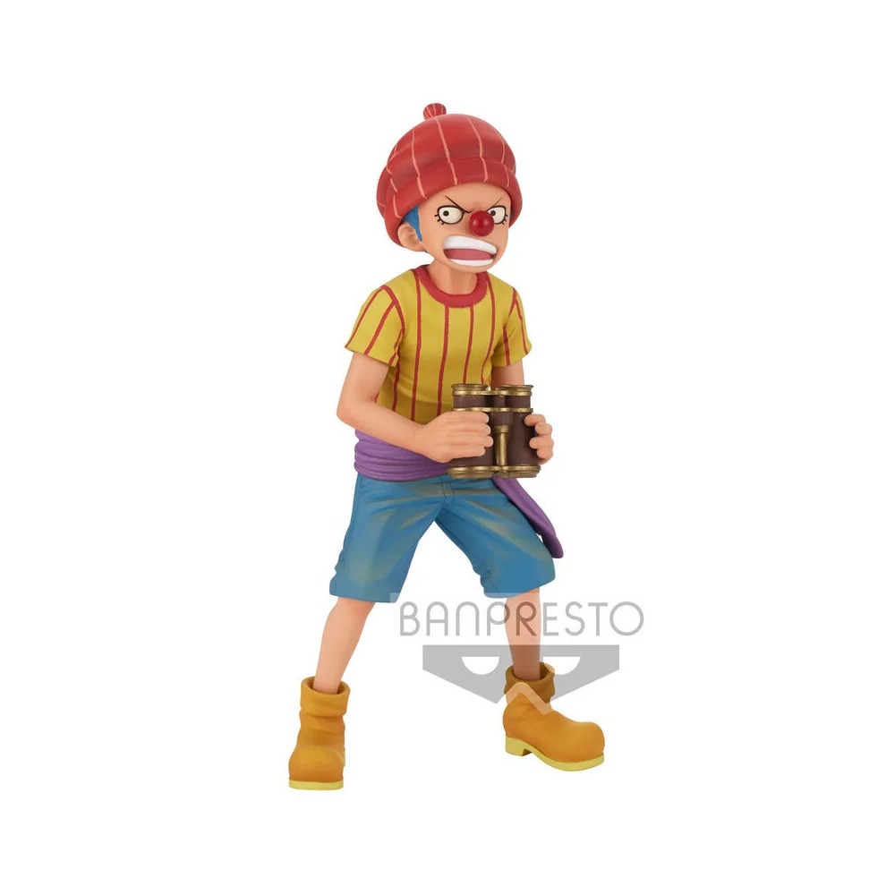 BUGGY NINO CON BINOCULARES ONE PIECE BANPRESTO 3.8 PULGADAS