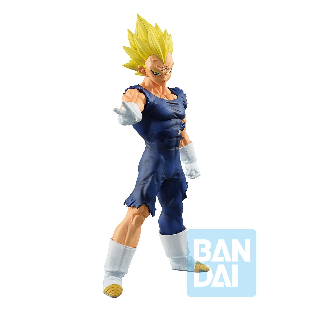 VEGETA SUPERSAYA CON LA M EN LA FRENTE DRAGON BALL Z BANDAI 5.91 PULGADAS