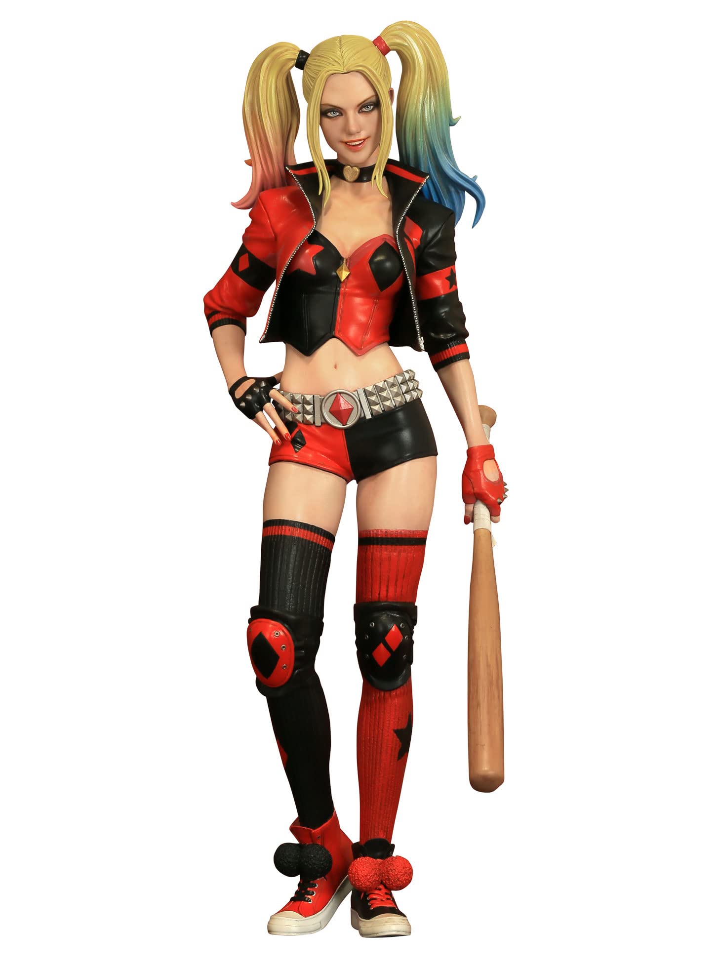HARLEY QUINN CON BATE DE BASEBALL EN LA MANO KOTOBUKIYA 12.2 PULGADAS