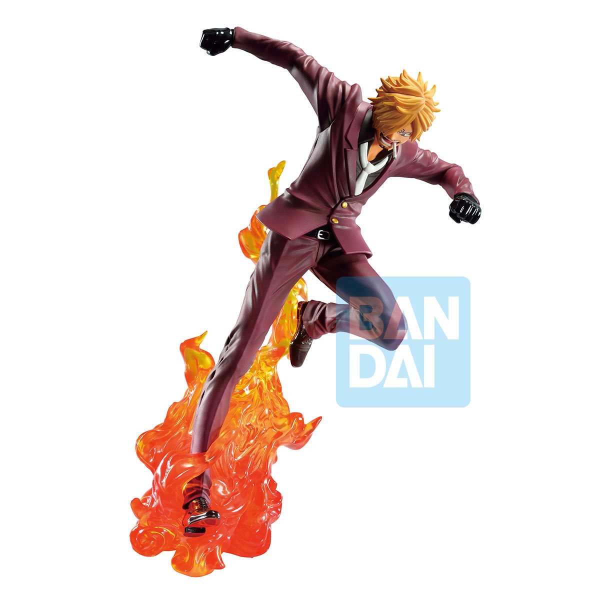 SANJI PIERNA EN LLAMAS ONE PIECE BANDAI 6.7 PULGADAS