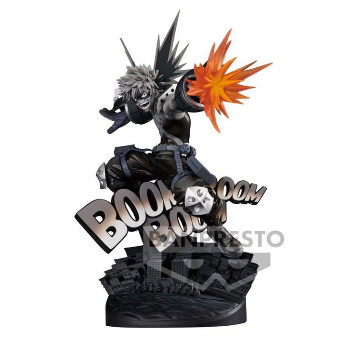 KATSUKI BAKUGO GRIS VERSION DIORAMATIC MY HERO ACADEMIA BANPRESTO 8 PULGADAS