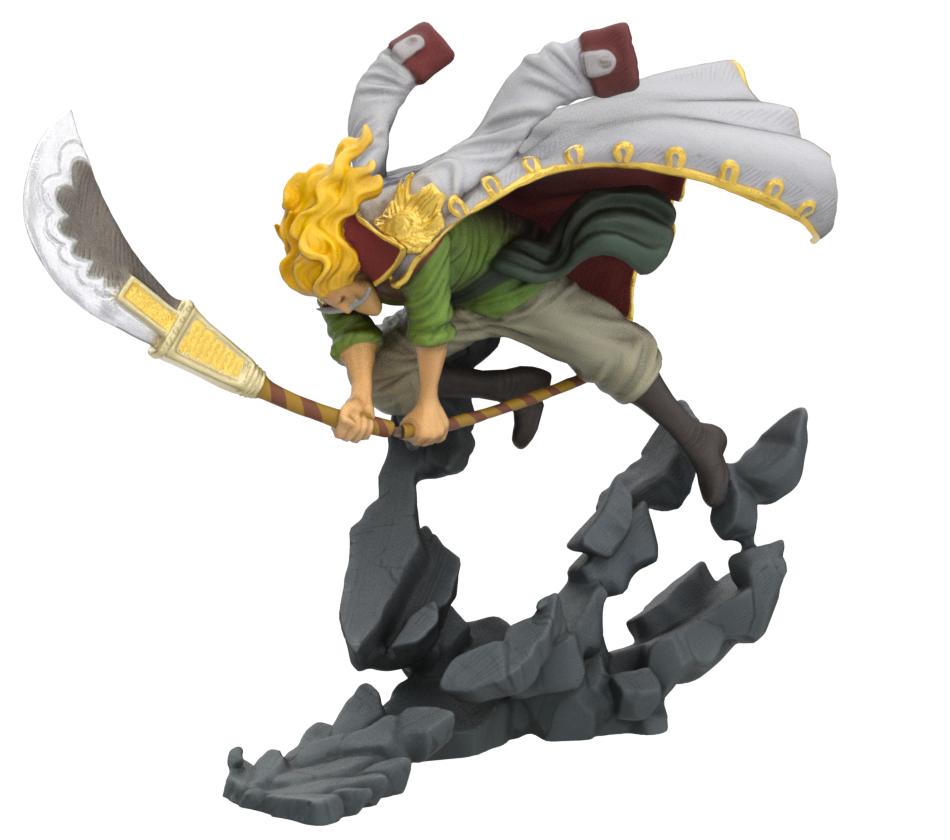 BARBA BLANCA PELIANDO ONE PIECE BANPRESTO 8 PULGADAS