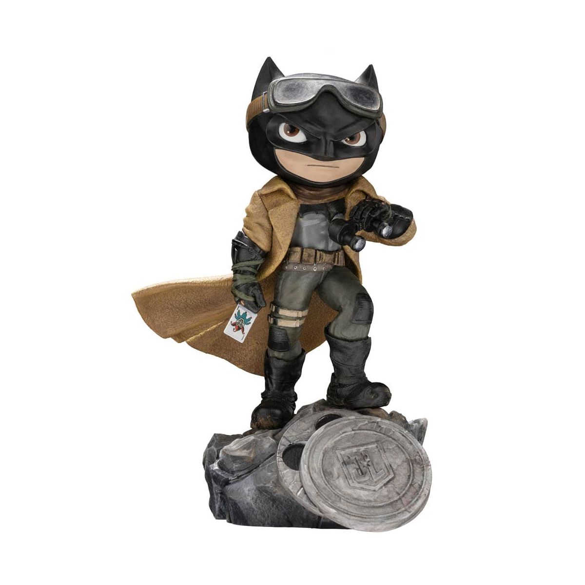 BATMAN MINIFIGURA CON BINOCULARES LIGA DE LA JUSTICIA IRON STUDIOS 6.6 PULGADAS